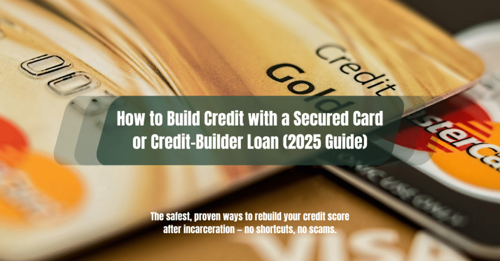 Close-up of gold Visa and MasterCard credit cards symbolizing responsible credit use and financial rebuilding in 2025.